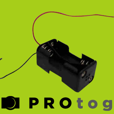 4x AA battery holder for charging